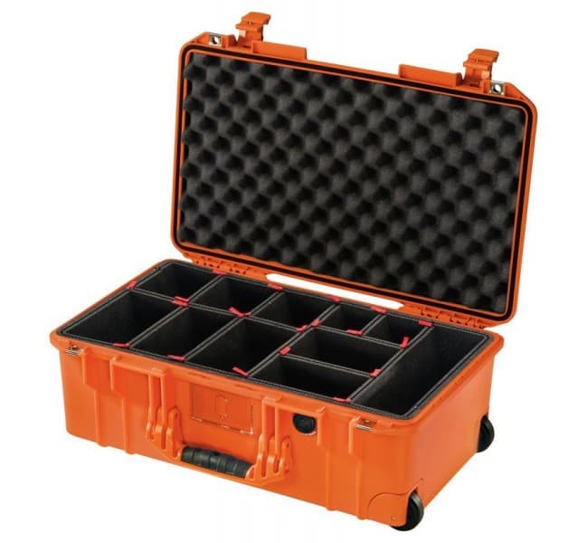 Кейс Pelican Air 1535 перегородки TrekPak оранжевый 015350-0051-150E