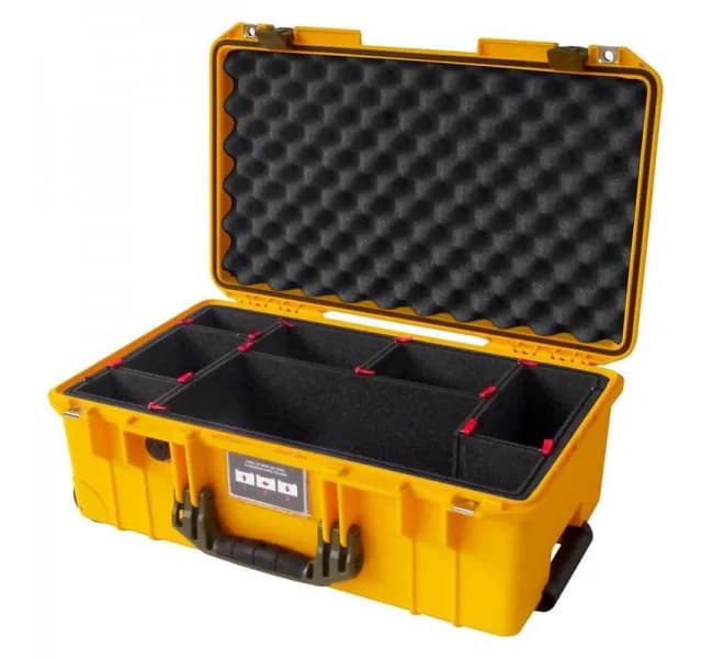 Кейс Pelican Air 1535 перегородки TrekPak желтый 015350-0051-240E