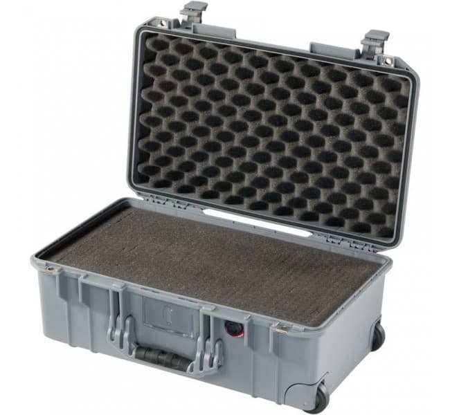 Кейс Pelican Air 1535 с поропластом серебро 015350-0001-180E