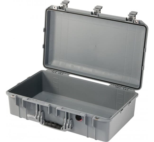Кейс Pelican Air 1555 без поропласта серебро 015550-0010-180E