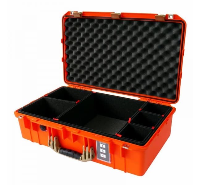 Кейс Pelican Air 1555 перегородки TrekPak оранжевый 015550-0050-150E