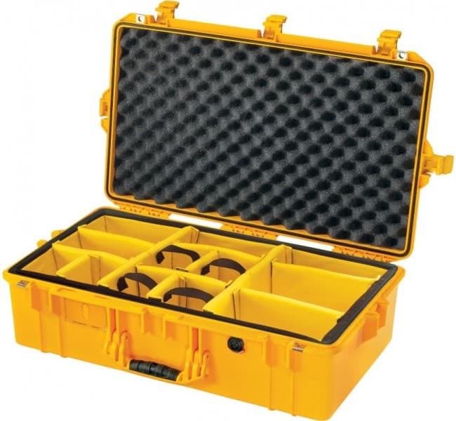 Кейс Pelican Air 1605 мягкие перегородки желтый 016050-0040-240E