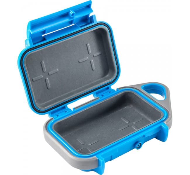 Кейс Pelican Go Case G10 Personal Utility серый сине-голубой GOG100-0000-BLU