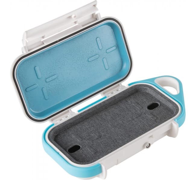 Кейс Pelican Go Case G40 Personal Utility белый циан GOG400-0000-WHT