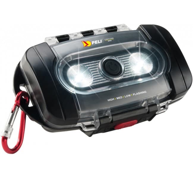 Кейс со встроенным фонарем Pelican 9000 Light Case черный 090000-0100-110E