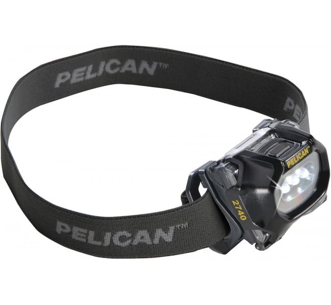 Налобный многофункциональный двухцветный фонарь Peli 2740 LED 027400-0101-110E