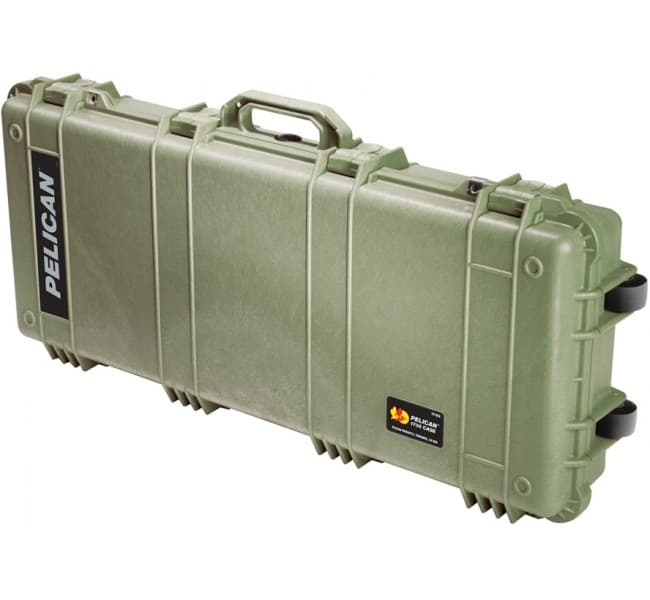 Оружейный кейс Pelican 1720 Protector Long Case без поропласта зеленый 1720-000-130E