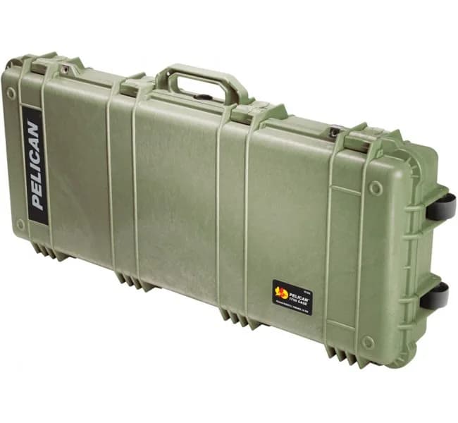 Оружейный кейс Pelican 1720 Protector Long Case без поропласта зеленый 1720-000-130E