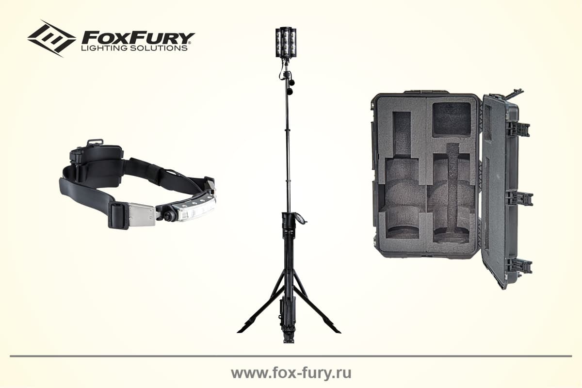 Осветительная система, полевой набор FoxFury Nomad Transformer 17600лм NMD-KIT-NT