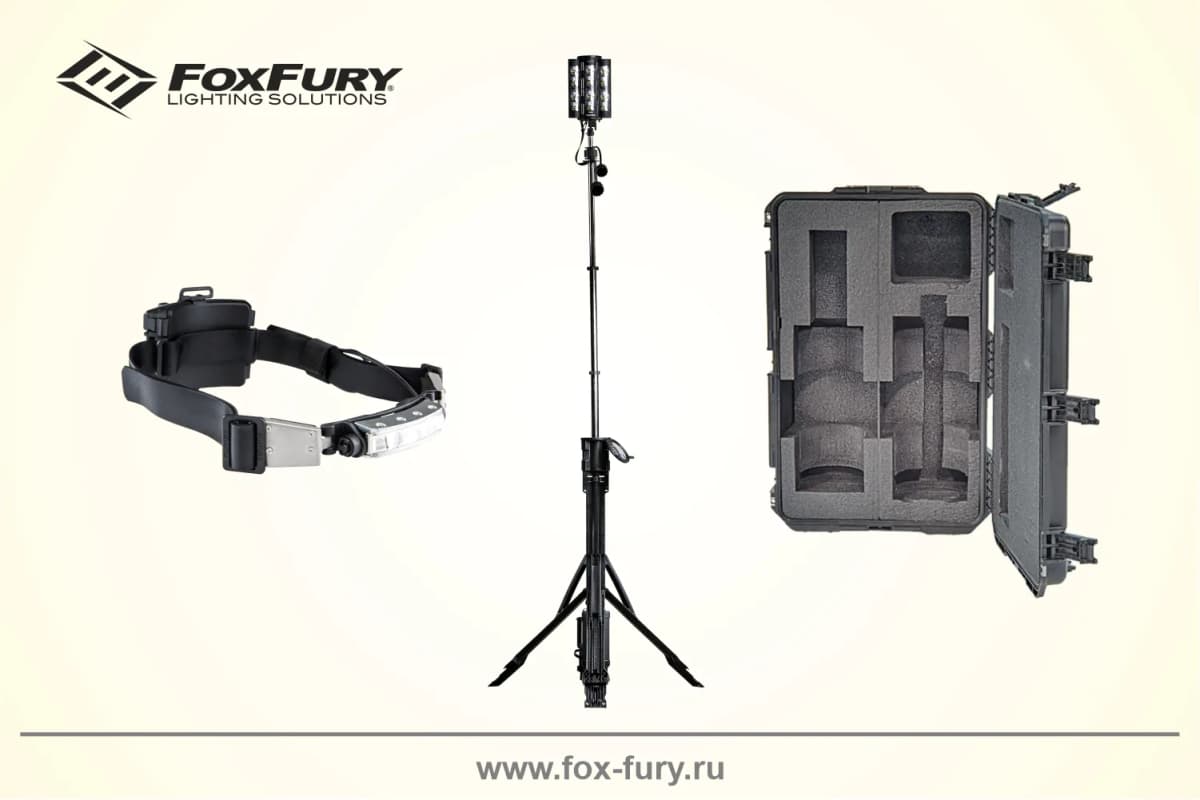Осветительная система, полевой набор FoxFury Nomad Transformer 17600лм NMD-KIT-NT