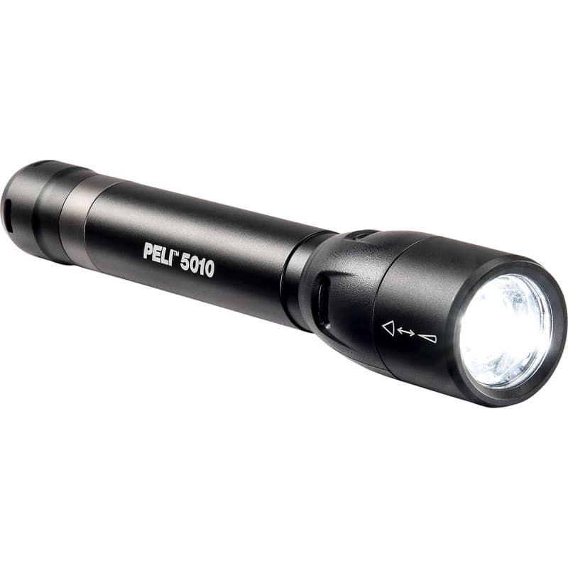 Тактический фонарь Peli 5010 LED с регулируемой фокусировкой луча черный 050100-0100-110E