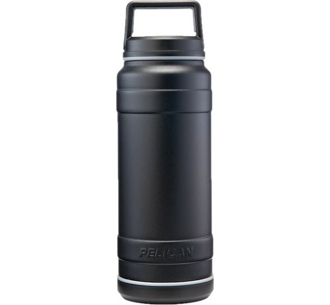 Термокружка с крышкой 0.95 Black Pelican TRAV-BO32-BLK