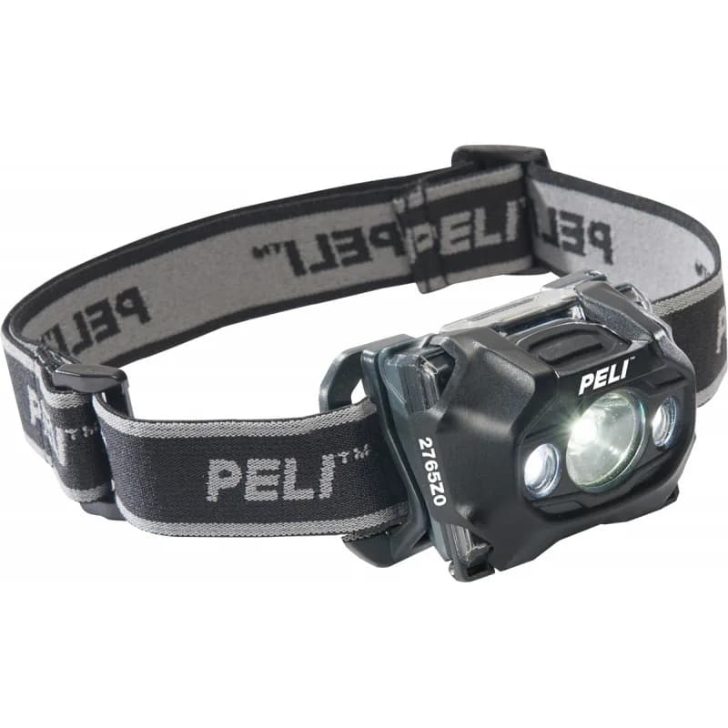 Взрывобезопасный двухлучевой фонарь Peli 2765Z0 ATEX Zone 0 LED налобный черный 027650-0104-110E