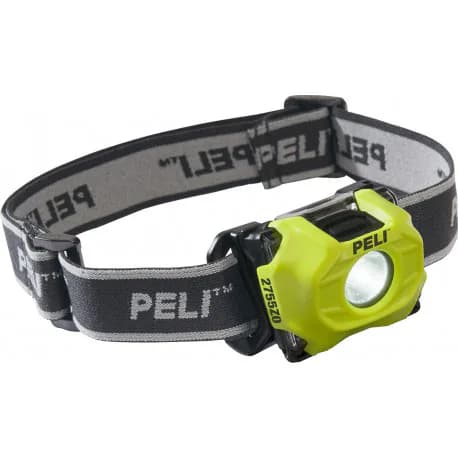Взрывобезопасный фонарь Peli 2755Z0 ATEX Zone 0 LED налобный желтый 027550-0104-241E