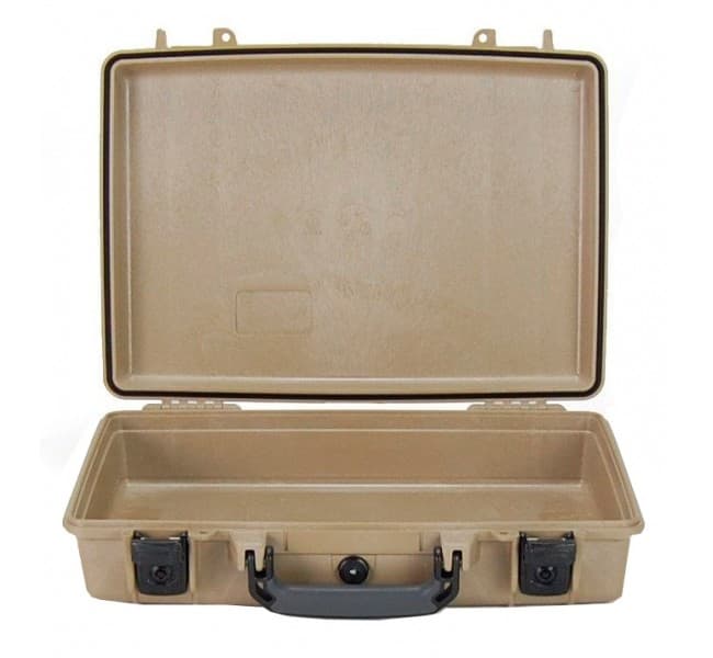 Защитный кейс для ноутбука Peli Protector 1470 без логотипа без поропласта коричневый 1470-101-240E