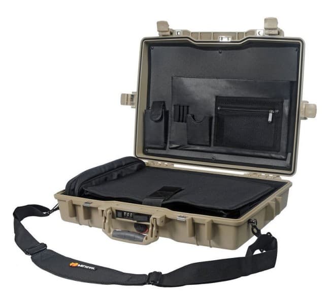 Защитный кейс для ноутбука Peli Protector 1495CC1 с органайзером и защитным комплектом коричневый 1495-003-190E