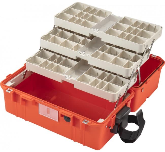 Защитный кейс Peli Air 1465 для экстренных спецслужб оранжевый 014650-0050-150E