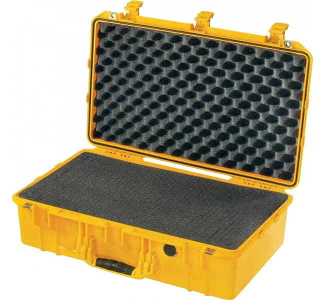 Защитный кейс Peli Air 1555 с поропластом желтый 015550-0000-240E