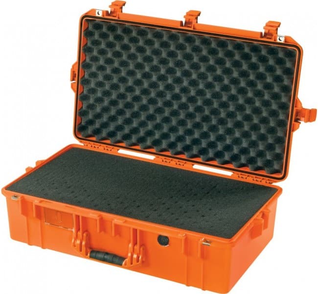 Защитный кейс Peli Air 1605 с поропластом оранжевый 016050-0001-150E