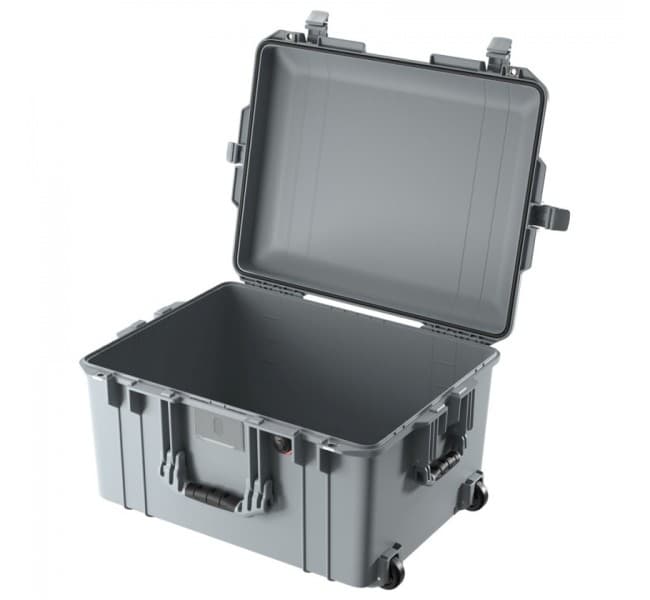 Защитный кейс Peli Air 1607 без поропласта серебро 016070-0011-180E