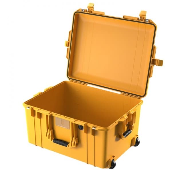 Защитный кейс Peli Air 1607 без поропласта желтый 016070-0011-240E