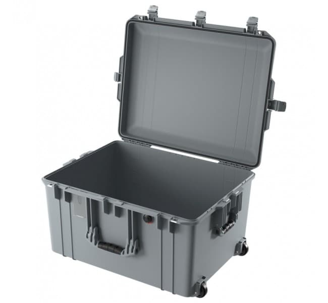 Защитный кейс Peli Air 1637 без поропласта серебро 016370-0011-180E