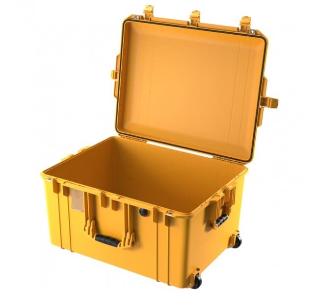 Защитный кейс Peli Air 1637 без поропласта желтый 016370-0011-240E