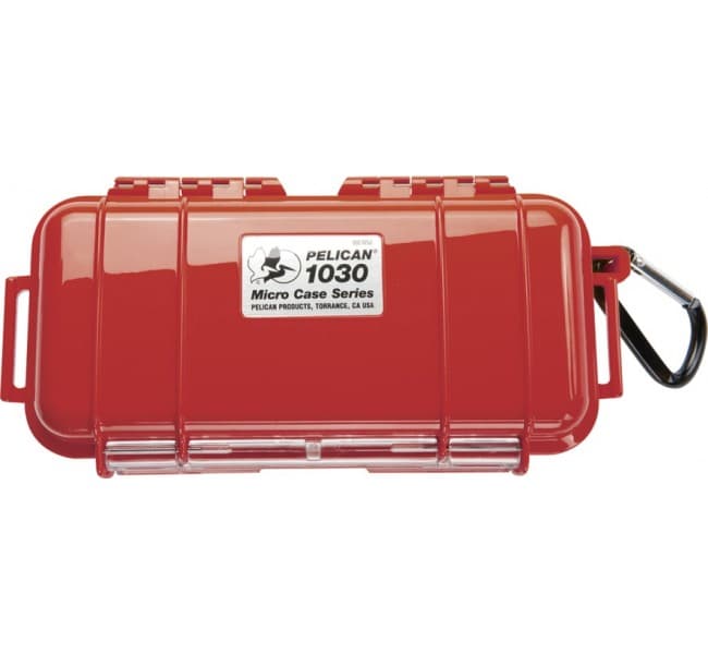 Защитный кейс Peli Micro 1030 красный 1030-025-170E