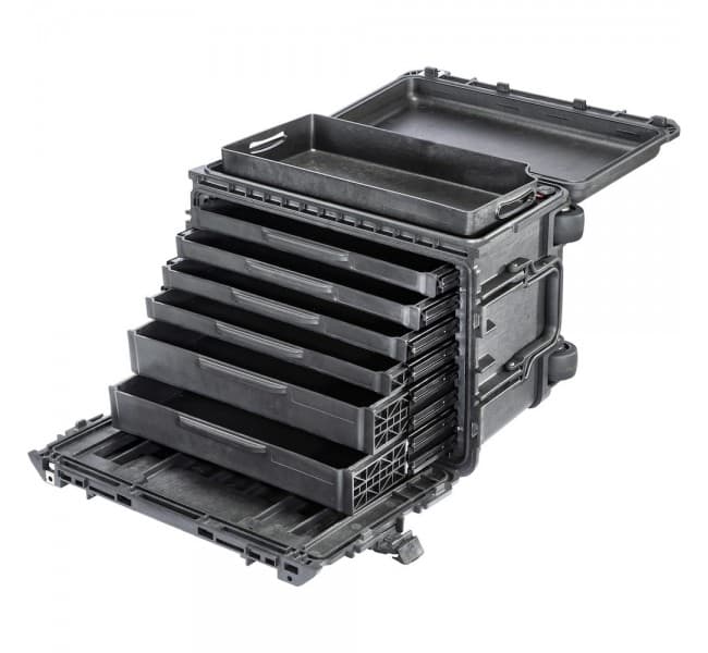 Защитный кейс Peli Protector 0450 SD4 для инструментов с ящиками 2+4 черный 004500-0420-110E