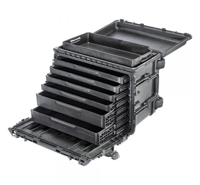 Защитный кейс Peli Protector 0450 SD4 для инструментов с ящиками 2+4 черный 004500-0420-110E