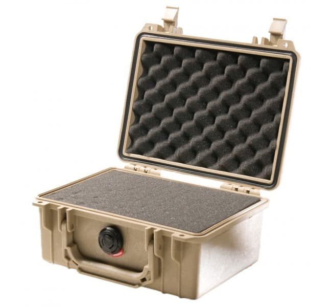 Защитный кейс Peli Protector 1150 с поропластом коричневый 1150-000-190E