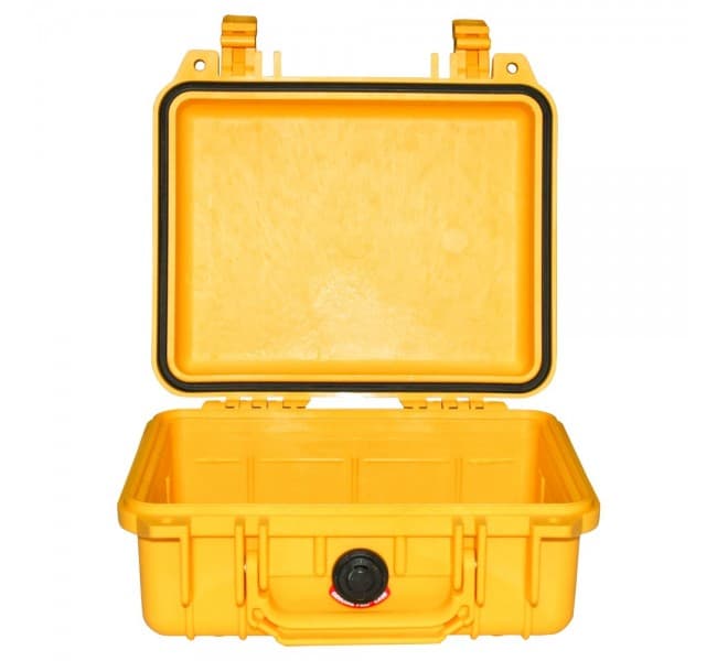 Защитный кейс Peli Protector 1200 без логотипа без поропласта желтый 1200-101-240E