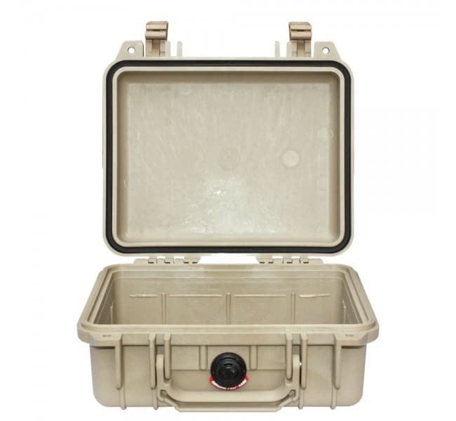 Защитный кейс Peli Protector 1200 без поропласта коричневый 1200-001-190E