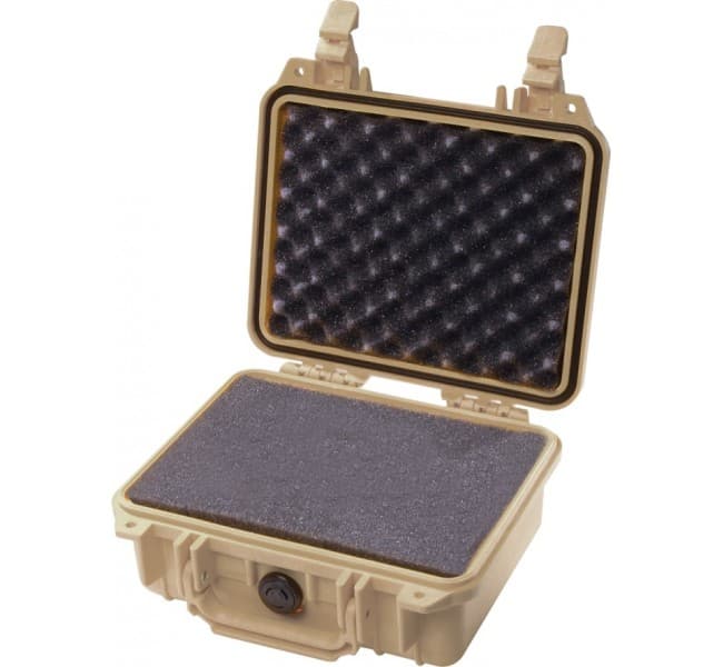 Защитный кейс Peli Protector 1200 с поропластом коричневый 1200-000-190E