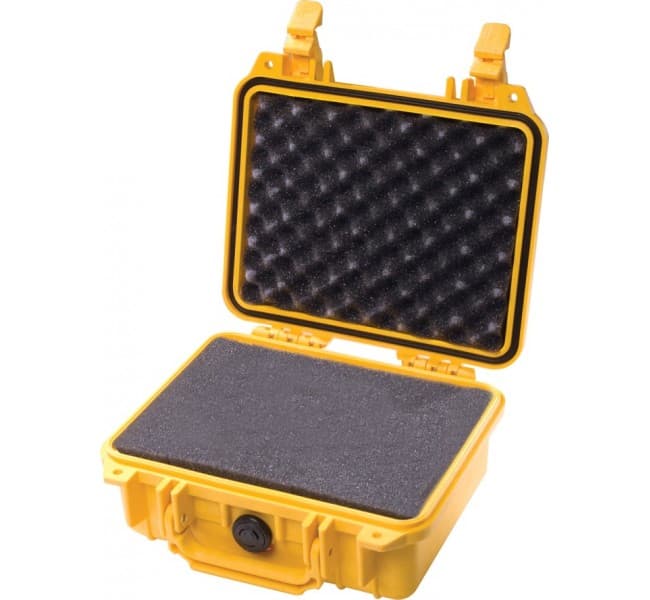 Защитный кейс Peli Protector 1200 с поропластом желтый 1200-000-240E
