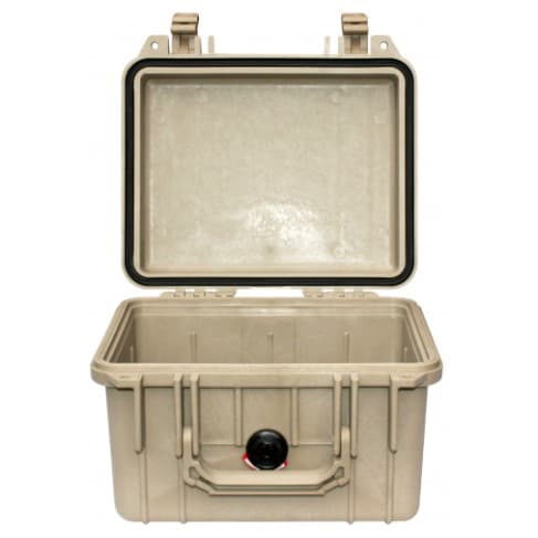 Защитный кейс Peli Protector 1300 без поропласта коричневый 1300-001-190E