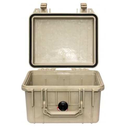 Защитный кейс Peli Protector 1300 без поропласта коричневый 1300-001-190E