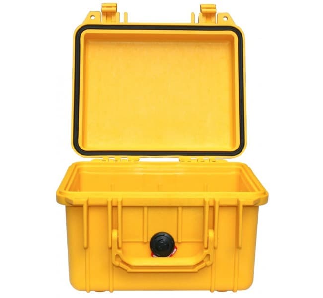 Защитный кейс Peli Protector 1300 без поропласта желтый 1300-001-240E