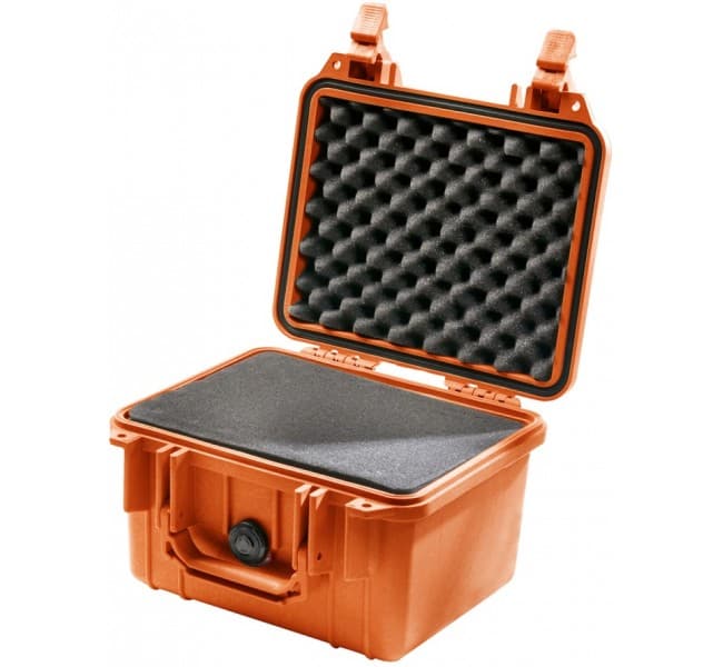Защитный кейс Peli Protector 1300 с поропластом с поропластом оранжевый 1300-000-150E