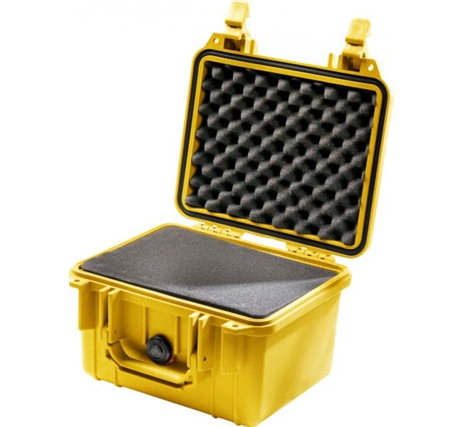 Защитный кейс Peli Protector 1300 с поропластом желтый 1300-000-240E