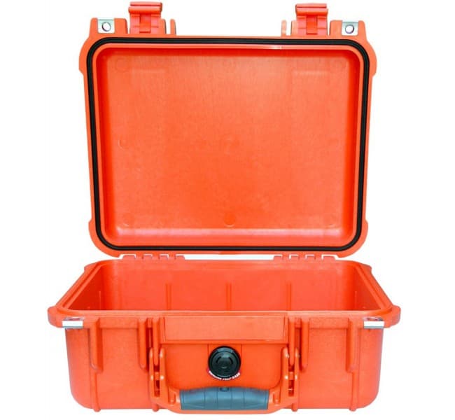 Защитный кейс Peli Protector 1400 без поропласта оранжевый 1400-001-150E