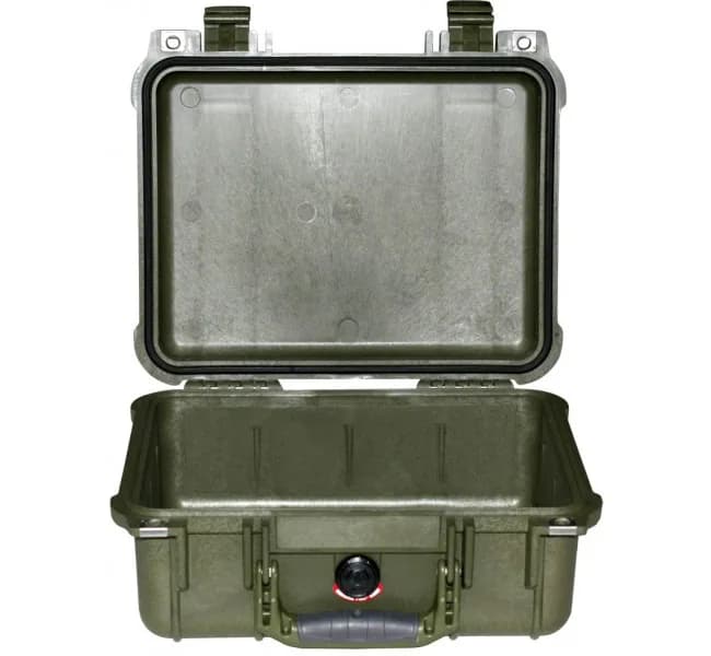 Защитный кейс Peli Protector 1400 без поропласта зеленый 1400-001-130E