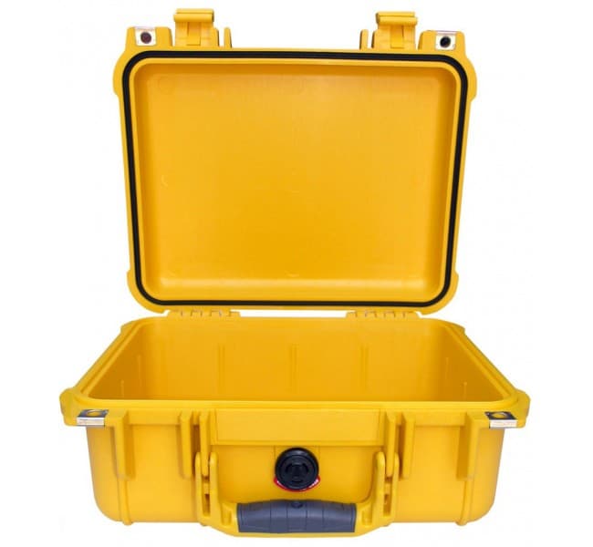 Защитный кейс Peli Protector 1400 без поропласта желтый 1400-001-240E