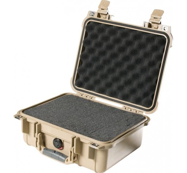 Защитный кейс Peli Protector 1400 с поропластом коричневый 1400-000-190E