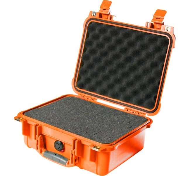 Защитный кейс Peli Protector 1400 с поропластом оранжевый 1400-000-150E