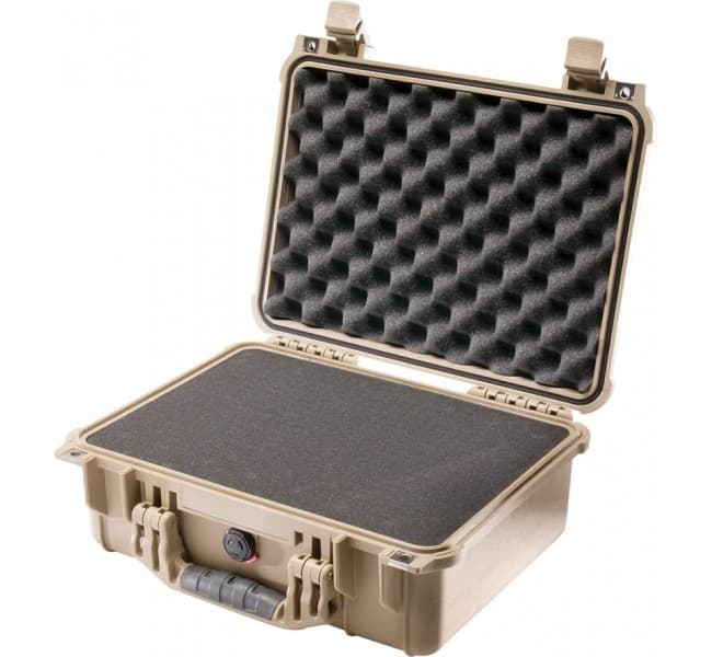 Защитный кейс Peli Protector 1450 с поропластом коричневый 1450-000-190E