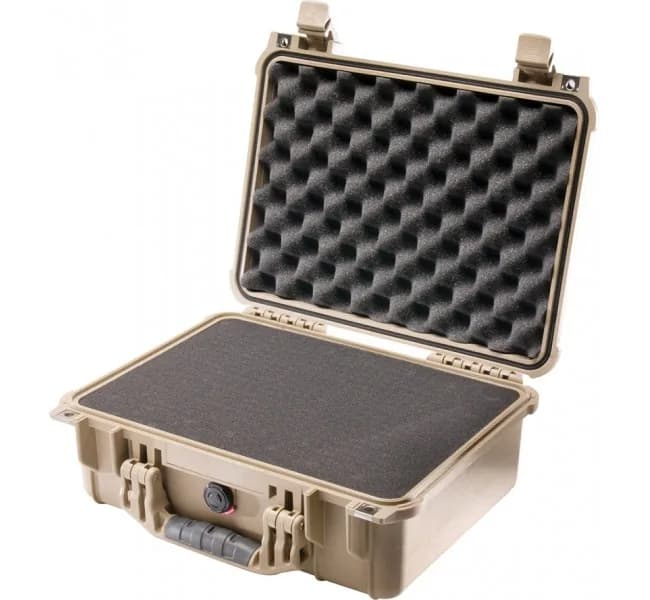 Защитный кейс Peli Protector 1450 с поропластом коричневый 1450-000-190E