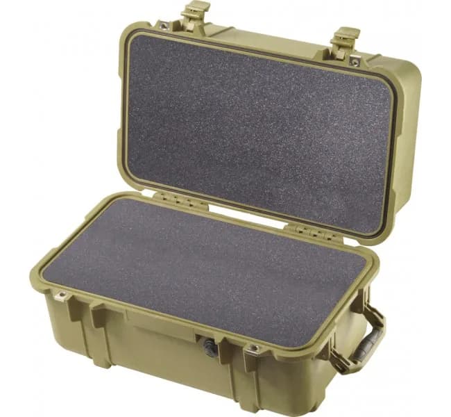 Защитный кейс Peli Protector 1460 с поропластом зеленый 1460-000-130E