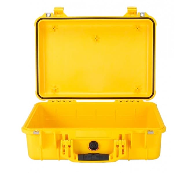 Защитный кейс Peli Protector 1500 без поропласта желтый 1500-001-240E