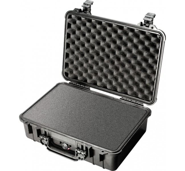 Защитный кейс Peli Protector 1500 с поропластом черный 1500-000-110E